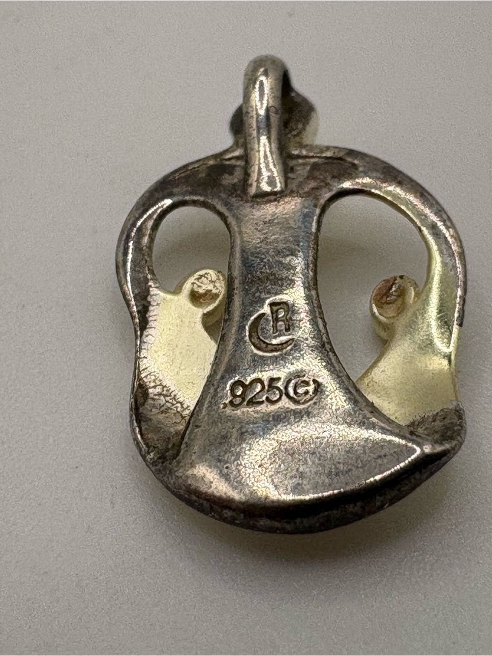 ⁠Vintage Carolyn Pollack Relios 925 Sterling Silver Family Hug Pendant Charm⁠ - Picture 7 of 11